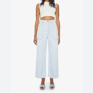 Mother SNACKS! High Waisted Smoothie Carpenter Ankle Jeans NWT SIZE 31